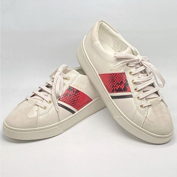 Bally Roller Embossed Low-Top Sneakers size 43/us size 10 - Picture 9 of 13